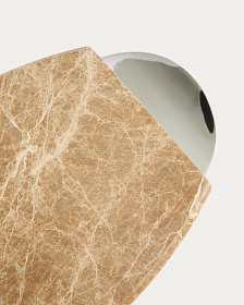 Сервировочная доска Adoma из мрамора и металла