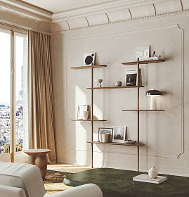 Стеллаж Axis 2 орех