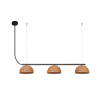 Подвесной светильник Absis S 3 терракотовый