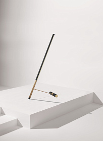 Торшер Linea D Black Ash
