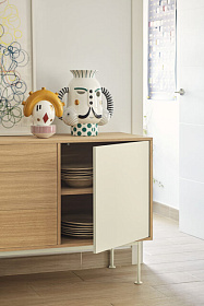 Сервант Yoko 1D3Dr кремовый