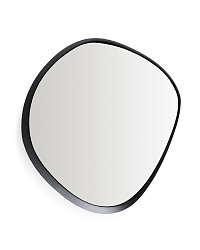 Зеркало Tebel черное металлическое 85 x 93,5 см