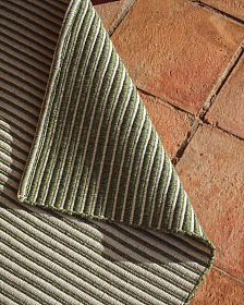 Ковер Ardelia бежево-зеленый из синтетического волокна 200 x 300