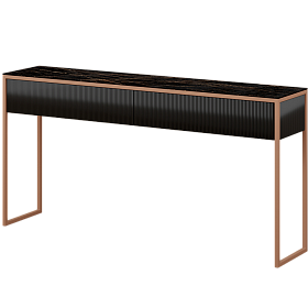 Консоль Terra 2 ящика из стекла