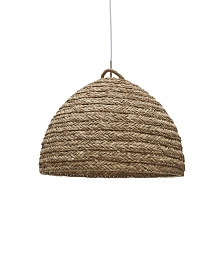Абажур Fonteta из натурального волокна с натуральной отделкой, 60 см