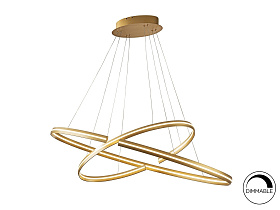 Подвесной светильник Elipse золотой большой DIM BLUETOOTH 