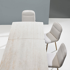 Выдвижной стол с дерев. ножками Köln 180х100