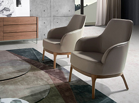 Мягкое кресло SF809E /5043 из экокожи