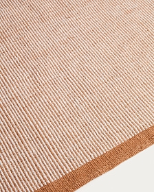 Ковер Tinei в оранжевую полоску, 100% ПЭТ, 200 x 300 см