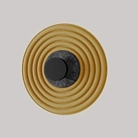 Бра Tico A1095/50 черный металл, черный мрамор