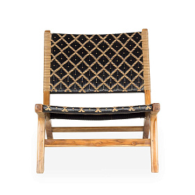 Кресло Eley из натурального тика