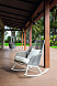 Уличное кресло качалка Siena