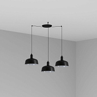 Подвесной светильник TATAWIN черный 3xE27