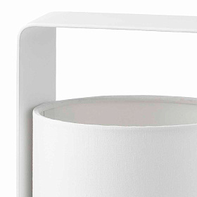 Настольная лампа Lula-P белая