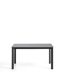 Уличный стол Anafi с графитовой столешницей из спеченного камня, 140 x 80 см