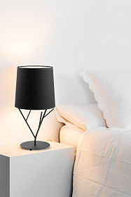 Настольная лампа Tree (черная)