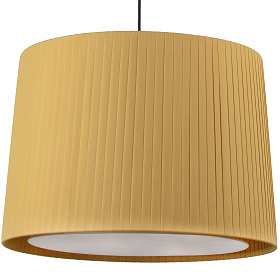 Подвесной светильник Samba черный/желтый с вилкой