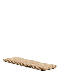 Подушка для шезлонга Dirome в оранжевую полоску, 100% ПЭТ, 50 x 175 см