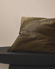 Чехол на подушку Melien из жаккарда зеленый  50 x 50 см