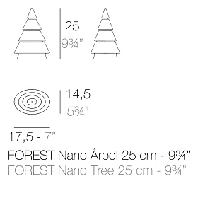 Светящееся дерево Forest Nano