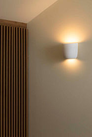 KAPPU 158 Настенный светильник белый 1xE14