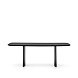 Стол из лакированного МДФ Litto черный, 200 x 100