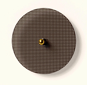 Бра Tan Tan A1053/5 см золотой металл + 1125/90 см черный ротанг 