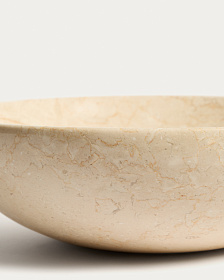 Раковина Darnen из бежевого мрамора Ø 40 см