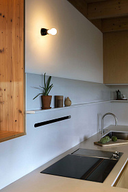 Бра керамическое Kera черное