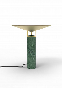 Настольная лампа Rebound зеленый мрамор