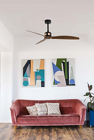 Потолочный вентилятор Just Fan Ø128 деревянный / медный