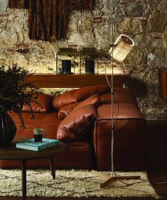 Торшер Magnetic Foco натуральный дуб