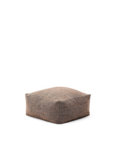 Пуф Vedell 100% ПЭТ оранжевый 60 x 60 см