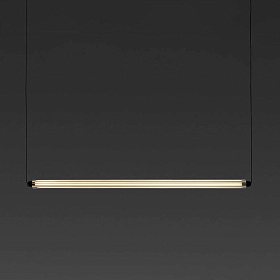 Подвесной светильник LUMINA 900 1L COL HORIZ черный LED 18W 2200K DALI