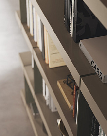 Книжный стеллаж WILLIS 1 Black gloss