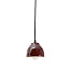 Подвесной светильник Drava из керамики бордового цвета