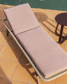 Подушка для шезлонга Maoni, бежевый, 100% ПЭТ, 50 x 175см