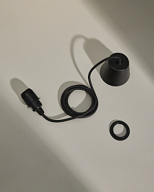 Albir Крепление для подвесного светильника черное