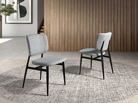 Стул 4147/DC928A светло-серый тканевый