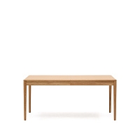 Раздвижной стол Lenon из натурального массива дуба и шпона 160(240)x90
