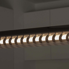 SCUBA LOUVER 1200 Подвесной светильник черный 36Вт