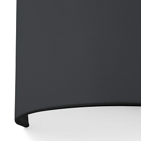 Бра овальное Cotton черное