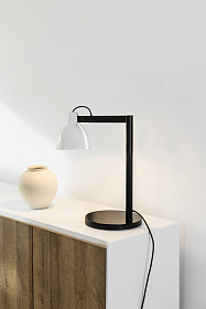 Белая настольная лампа Venice 1xE27