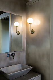 Бра для ванной комнаты Gala, атласное золото 1xG9