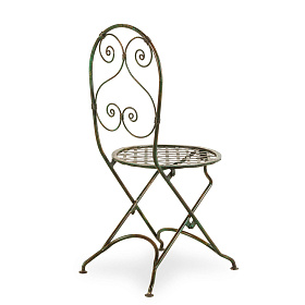 Складной кованый стул Delia