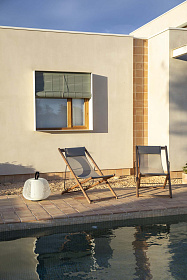 NARA Переносная лампа бежевая 1xE27