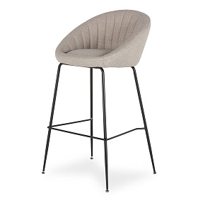Барный стул Almer с бежевой обивкой