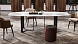 Обеденный стол Bamboo 240x110 мрамор Nero Marquina