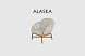 Кресло Alaska WHITE WASH