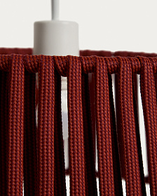 Абажур для подвесного светильника Aldet терракотовый, Ø46 см